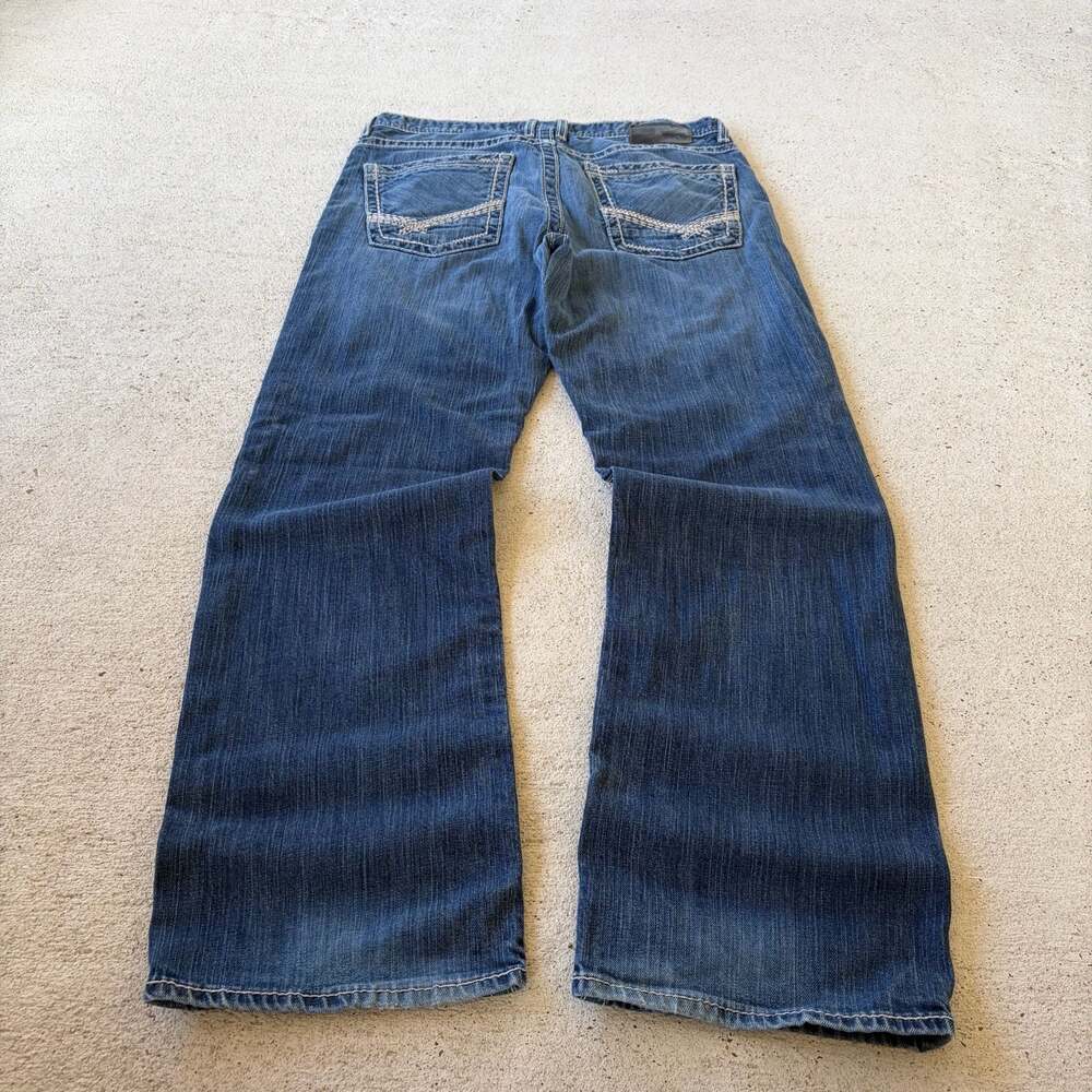 BKE Jake Blue Denim Jeans Size 34x30 Boot Cut